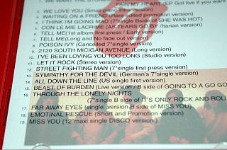 RARITIES 1971-2003 / The Rolling Stones: ヴァイナル RARITIES 1971-2003 / The Rolling Stones: ヴァイナル